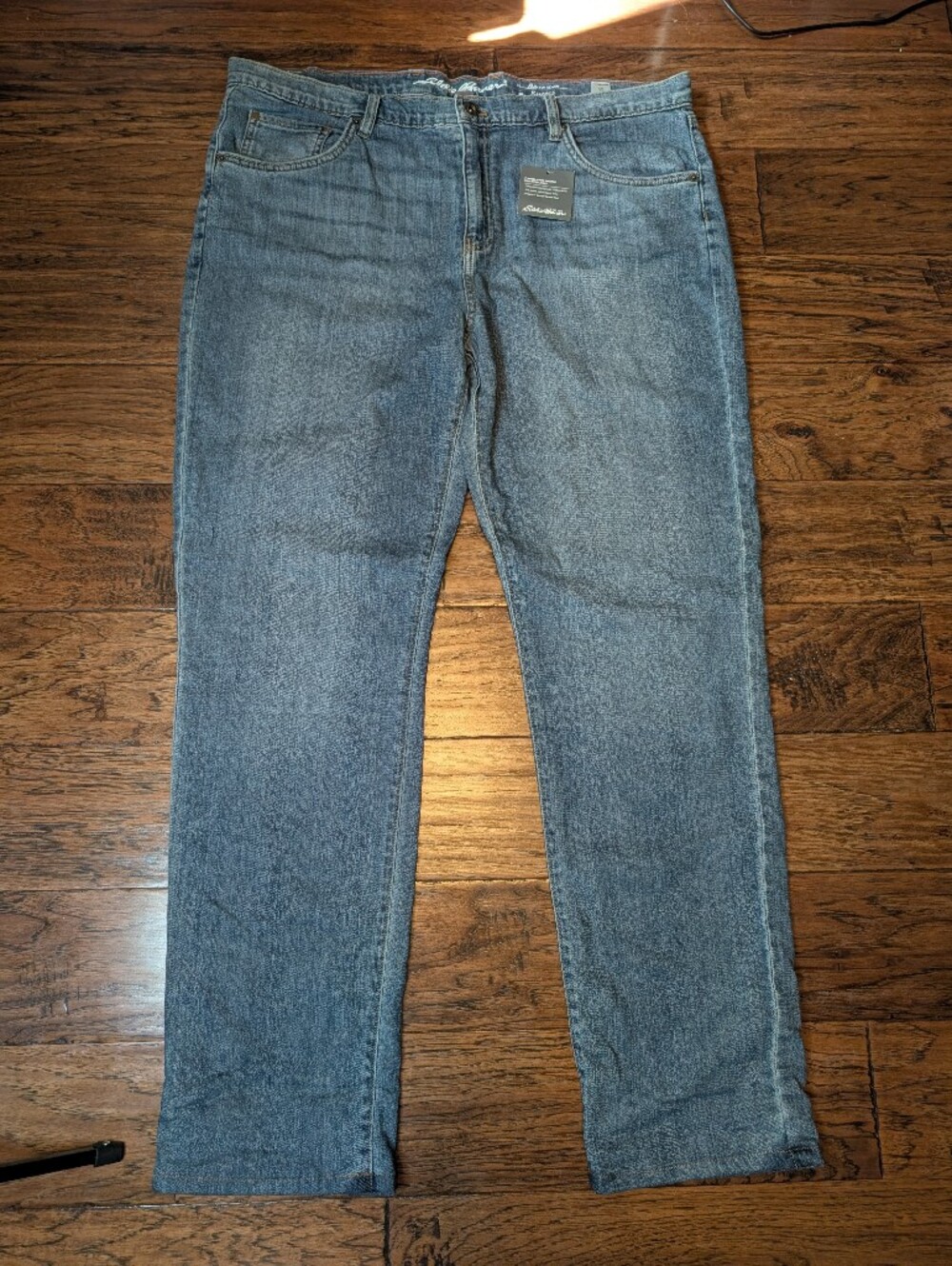 Eddie Bauer Women's Boyfriend Flannel Lined Jeans Size 16